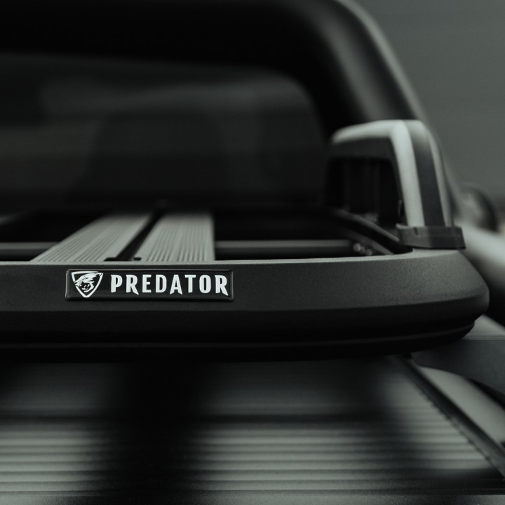 Portbagaj de Plafon tip Platformă, Predator Roller Shutters cu Șine Laterale), Ford Ranger Cabină Dublă 2023 - Prezent - EDK.ro