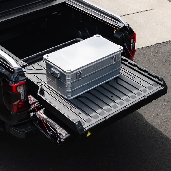 Platformă Glisantă pentru Benă, Aeroklas Aero Bed Glide - Electric, Ford Ranger Cabină Dublă 2023 - Prezent - EDK.ro