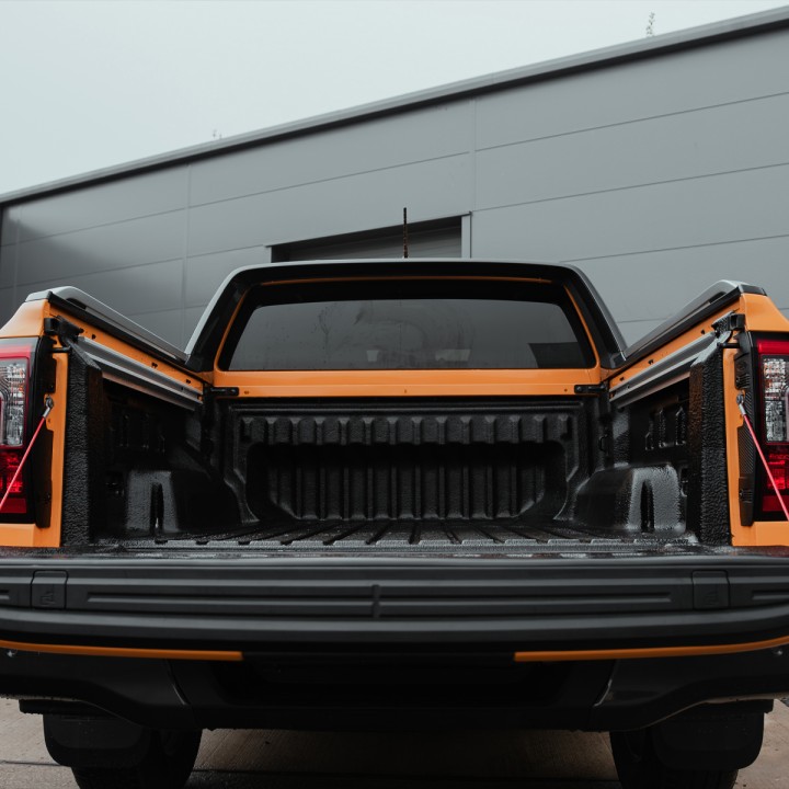 Bed Divider, Aeroklas Side Tracks, Ford Ranger Double Cab 2023 - Present - EDK.ro