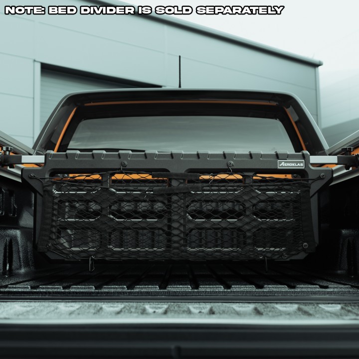 Bed Divider, Aeroklas Side Tracks, Ford Ranger Double Cab 2023 - Present - EDK.ro