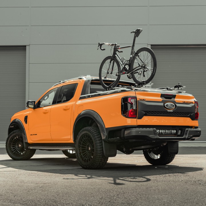 Tailgate Armour, Trux, Color Agate Black, Ford Ranger Double Cab 2023 - Present - EDK.ro