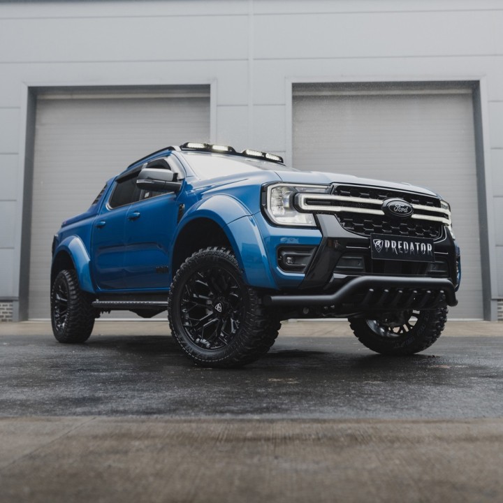 Fender Flares, Predator, Color Matt Black, Ford Ranger Double Cab 2023 - Present - EDK.ro