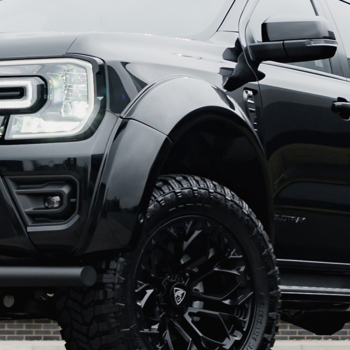 Fender Flares, Predator, Color Various Colours, Ford Ranger, Jeep Gladiator Double Cab 2023 - Present - EDK.ro