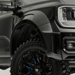 Fender Flares, Predator Monster Vented, Color Primer, Ford Ranger Double Cab 2023 - Present - EDK.ro