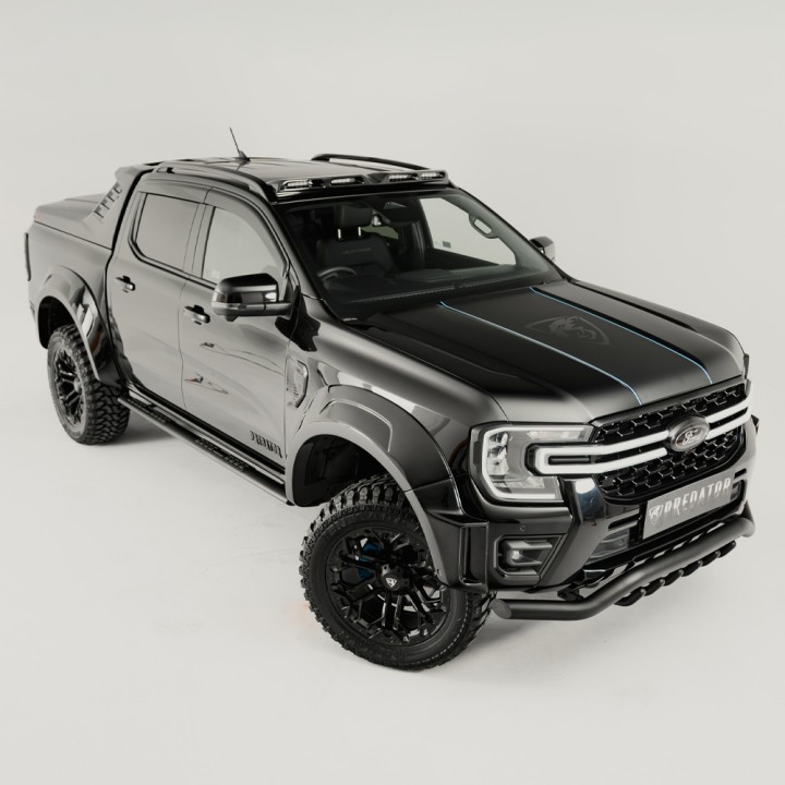 Extensii Aripi, Predator Monster Vented, Culoare Grund, Ford Ranger Cabină Dublă 2023 - Prezent - EDK.ro