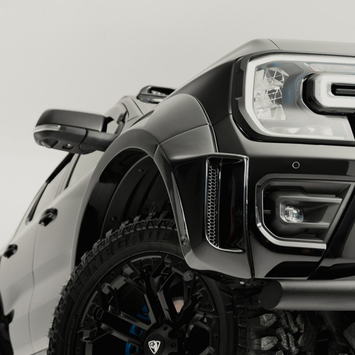 Extensii Aripi, Predator Monster Vented, Culoare Diverse Culori, Ford Ranger Cabină Dublă 2023 - Prezent - EDK.ro