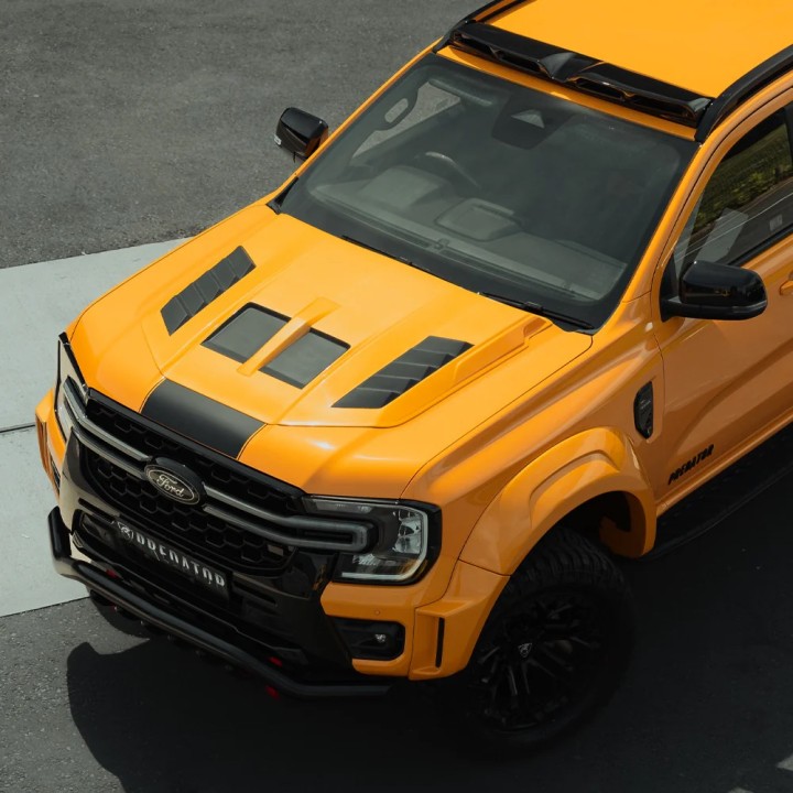 Fender Flares, Predator Monster Vented, Color Various Colours, Ford Ranger Double Cab 2023 - Present - EDK.ro