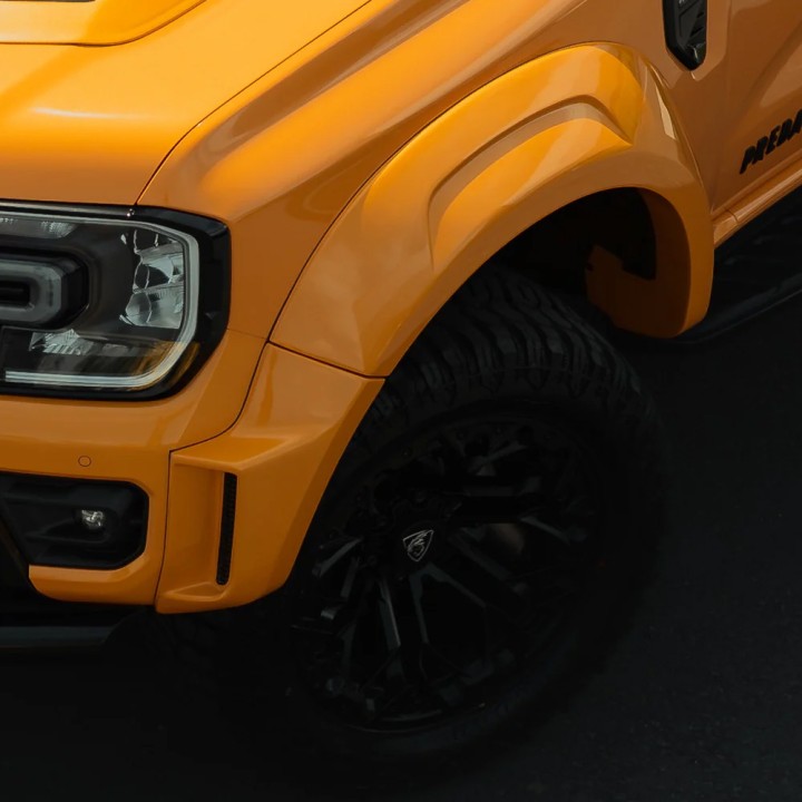 Extensii Aripi, Predator Monster Vented, Culoare Diverse Culori, Ford Ranger Cabină Dublă 2023 - Prezent - EDK.ro