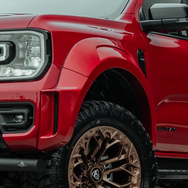 Extensii Aripi, Predator Monster Vented, Culoare Diverse Culori, Ford Ranger Cabină Dublă 2023 - Prezent - EDK.ro