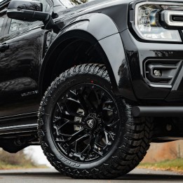 Fender Flares, Predator Monster, Color Primer, Ford Ranger Double Cab 2023 - Present - EDK.ro