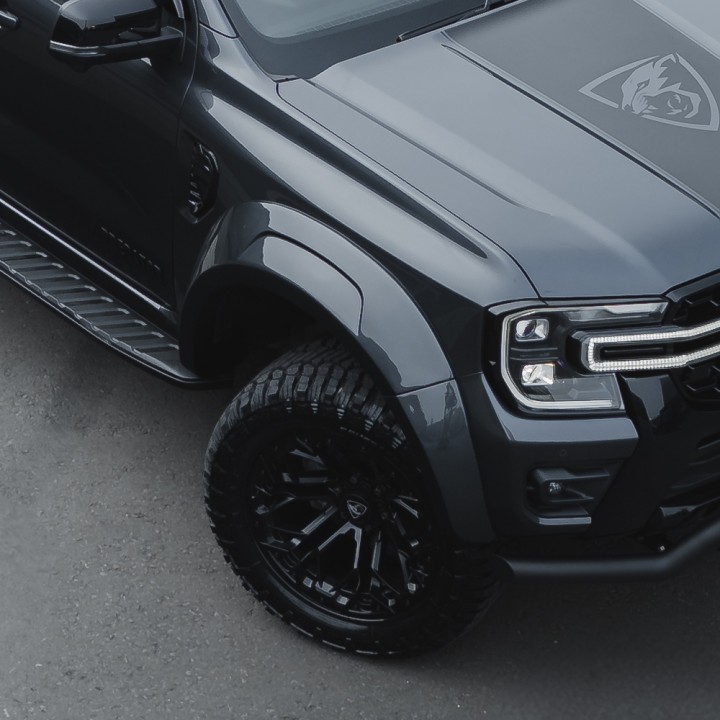 Extensii Aripi, Predator Monster, Culoare Grund, Ford Ranger Cabină Dublă 2023 - Prezent - EDK.ro