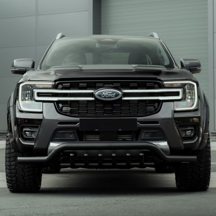 Bonnet Protector, Trux, Color Dark Smoke, Ford Ranger Double Cab / Single Cab 2023 - Present - EDK.ro