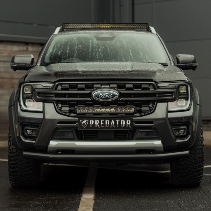 Bonnet Protector, Trux, Color Dark Smoke, Ford Ranger Double Cab / Single Cab 2023 - Present - EDK.ro