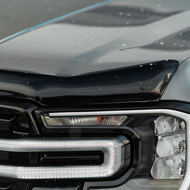 Bonnet Protector, Trux Slimline, Color Dark Smoke, Ford Ranger Double Cab / Single Cab 2023 - Present - EDK.ro