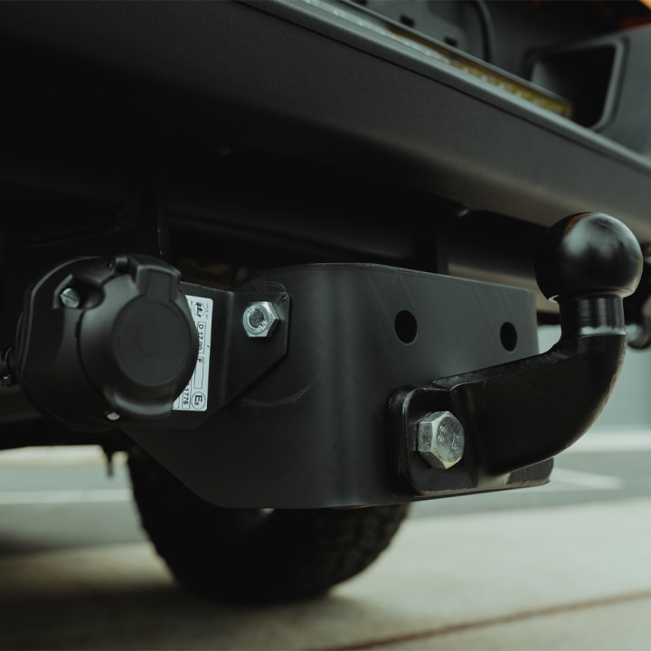 Heavy Duty Fixed Flange Towbar, Trux, Ford Ranger Double Cab / Single Cab 2023 - Present - EDK.ro