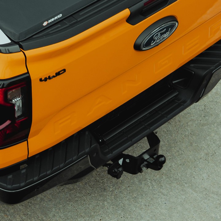 Cârlig de Remorcare Fix cu Flanșă Heavy Duty, Trux, Ford Ranger Platinum / Tremor / Wildtrak / Wildtrak X / XL / XLT Cabină Dublă / Cabină Single 2023 - Prezent - EDK.ro
