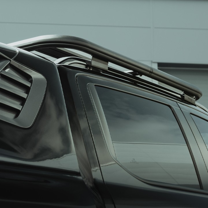 Platform Roof Rack, Predator Existing Roof Rails, Ford Ranger Wildtrak Double Cab 2023 - Present - EDK.ro