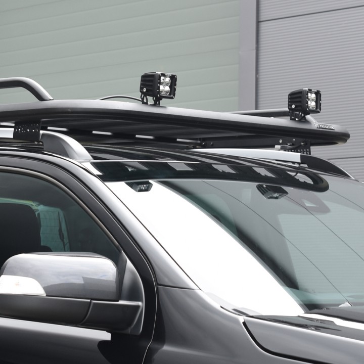 Platform Roof Rack, Predator Side Rails for Existing Roof Rails, Ford Ranger Wildtrak Double Cab 2023 - Present - EDK.ro