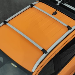 Bare Transversale de Plafon, Trux Șine de Plafon, Culoare Argintiu, Ford Ranger Wildtrak Cabină Dublă 2023 - Prezent - EDK.ro