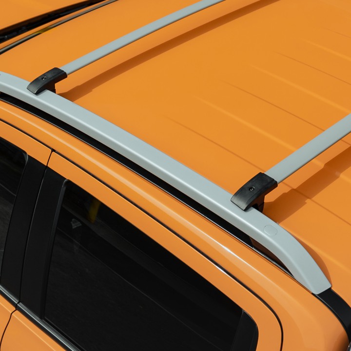 Roof Cross Bars, Trux Roof Rails, Color Silver, Ford Ranger Wildtrak Double Cab 2023 - Present - EDK.ro