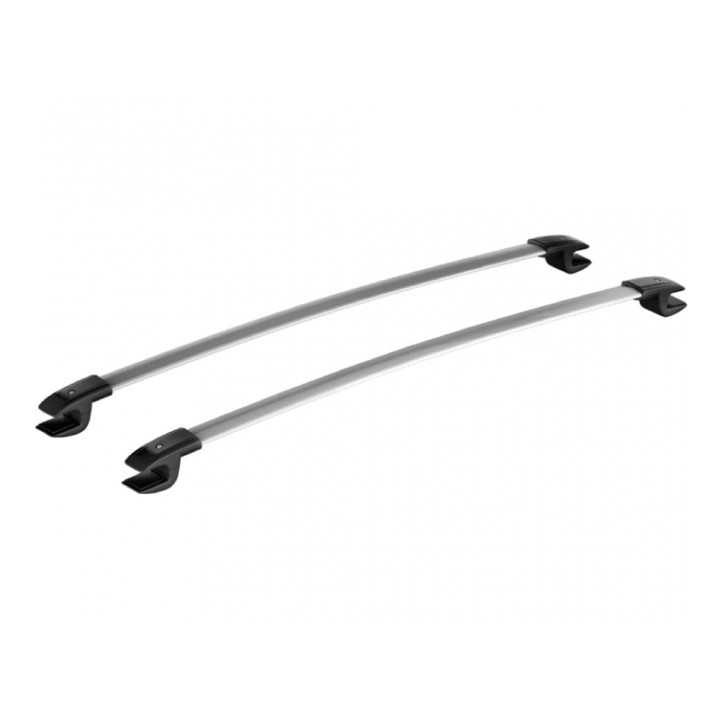 Roof Cross Bars, Trux Roof Rails, Color Silver, Ford Ranger Wildtrak Double Cab 2023 - Present - EDK.ro