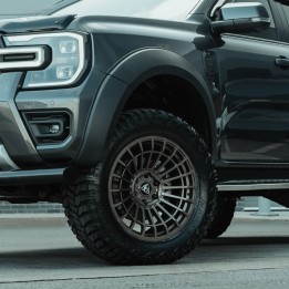 Fender Flares, Trux Dynamic, Color Matt Black, Ford Ranger Wildtrak Double Cab 2023 - Present - EDK.ro