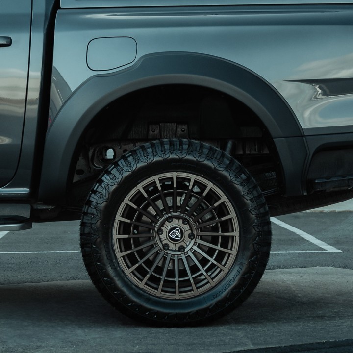 Fender Flares, Trux Dynamic, Color Matt Black, Ford Ranger Wildtrak Double Cab 2023 - Present - EDK.ro