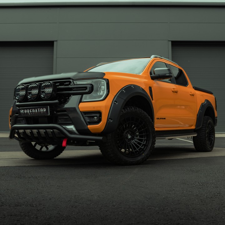 Fender Flares, Predator Sport, Color Matt Black, Ford Ranger Wildtrak Double Cab 2023 - Present - EDK.ro