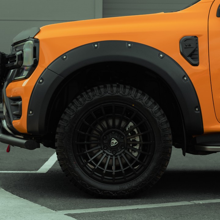 Extensii Aripi, Predator Sport, Culoare Negru Mat, Ford Ranger Wildtrak Cabină Dublă 2023 - Prezent - EDK.ro