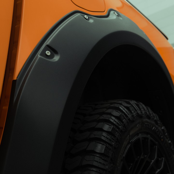 Extensii Aripi, Predator Sport, Culoare Negru Mat, Ford Ranger Wildtrak Cabină Dublă 2023 - Prezent - EDK.ro