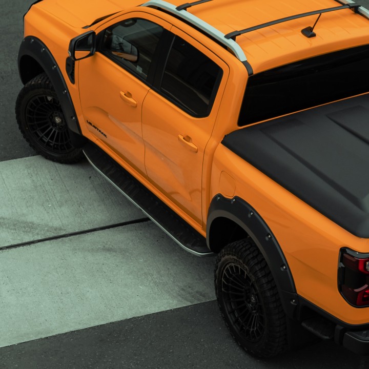 Fender Flares, Predator Sport, Color Matt Black, Ford Ranger Wildtrak Double Cab 2023 - Present - EDK.ro