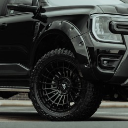 Fender Flares, Predator Sport in - Black Rivets, Color Various Colours, Ford Ranger Wildtrak Double Cab 2023 - Present - EDK.ro