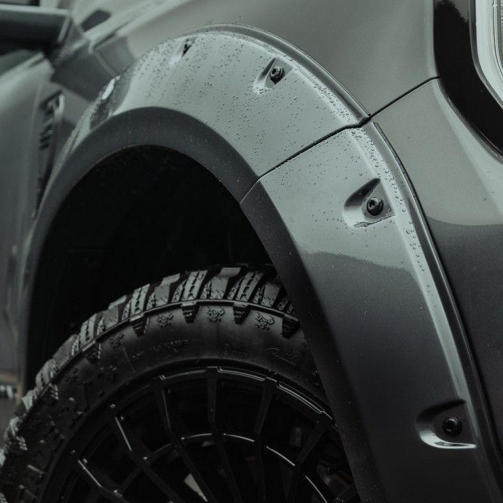 Fender Flares, Predator Sport in - Black Rivets, Color Various Colours, Ford Ranger Wildtrak Double Cab 2023 - Present - EDK.ro