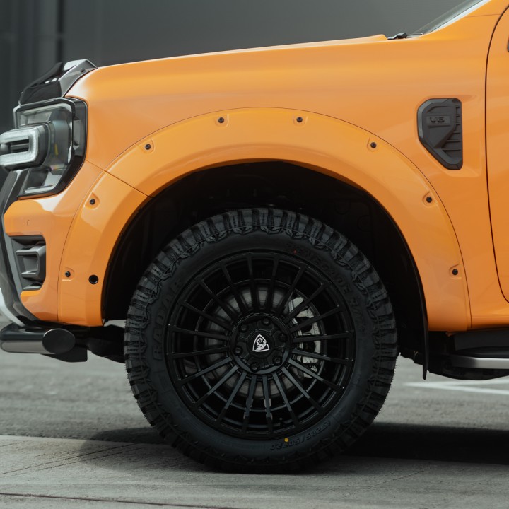 Fender Flares, Predator Sport in - Black Rivets, Color Various Colours, Ford Ranger Wildtrak Double Cab 2023 - Present - EDK.ro