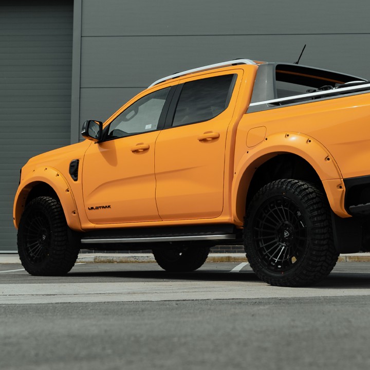 Fender Flares, Predator Sport in - Black Rivets, Color Various Colours, Ford Ranger Wildtrak Double Cab 2023 - Present - EDK.ro