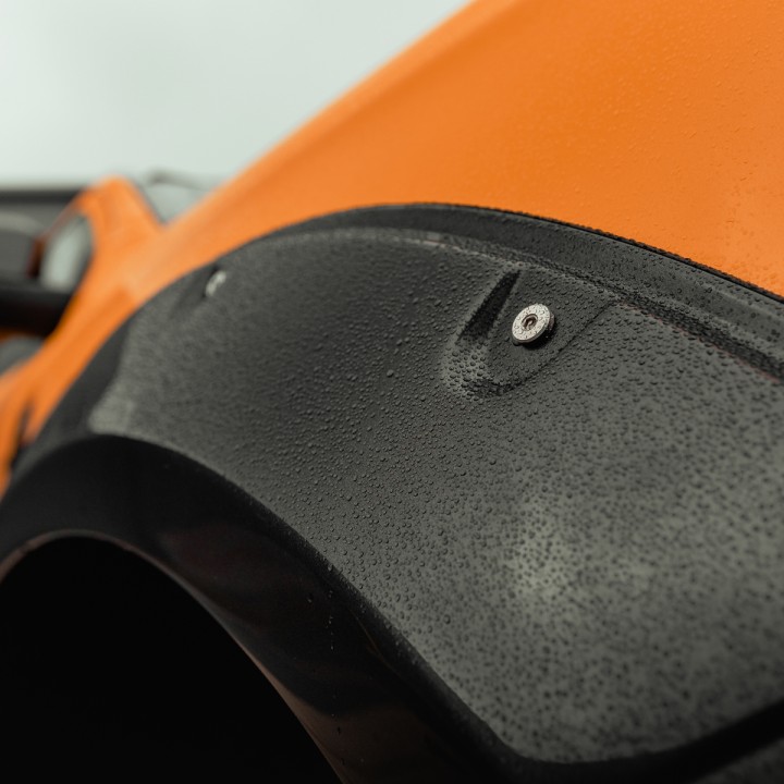 Fender Flares, Predator Sport in - Stainless Rivets, Color Various Colours, Ford Ranger Wildtrak Double Cab 2023 - Present - EDK