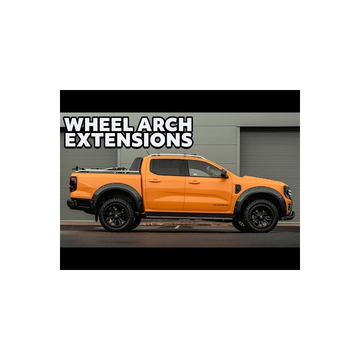 Extensii Aripi, Predator Sport in - Inox Rivets, Culoare Diverse Culori, Ford Ranger Wildtrak Cabină Dublă 2023 - Prezent - EDK.