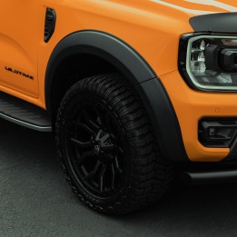 Fender Flares, Predator Stylish, Color Matt Black, Ford Ranger Wildtrak / PHEV Double Cab 2023 - Present - EDK.ro