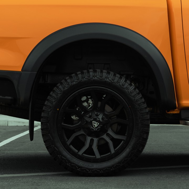 Fender Flares, Predator Stylish, Color Matt Black, Ford Ranger Wildtrak / PHEV Double Cab 2023 - Present - EDK.ro