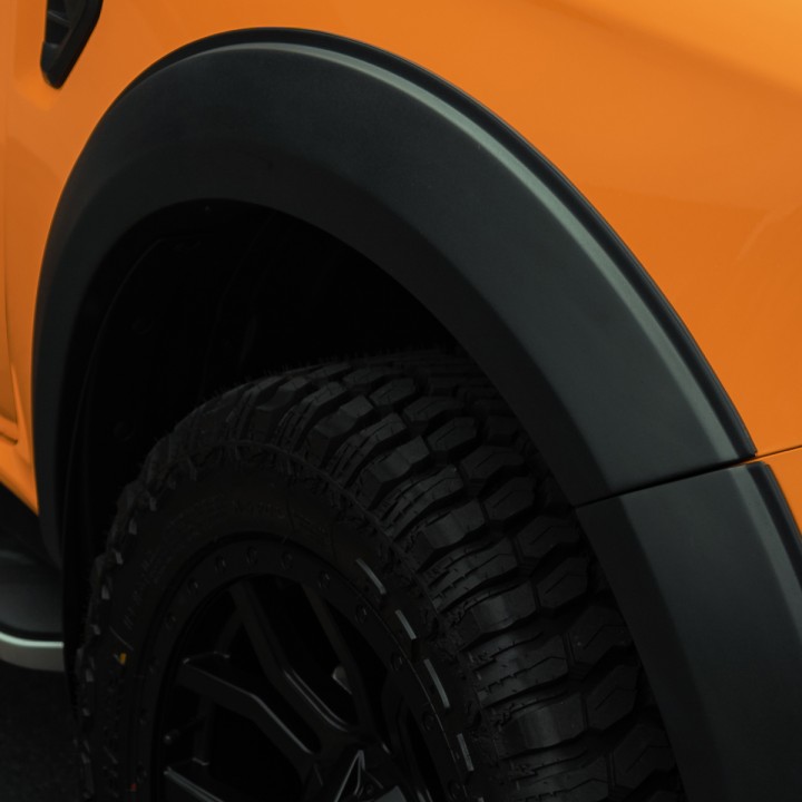 Extensii Aripi, Predator Stylish, Culoare Negru Mat, Ford Ranger Wildtrak / PHEV Cabină Dublă 2023 - Prezent - EDK.ro