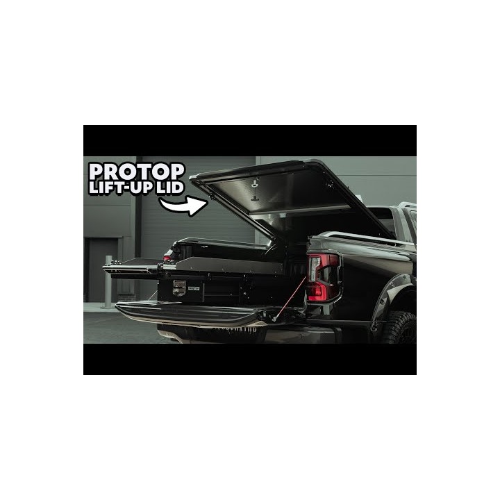 Lid Tonneau Bed Cover, ProTop Lift-Up, Ford Ranger Wildtrak Double Cab 2023 - Present - EDK.ro