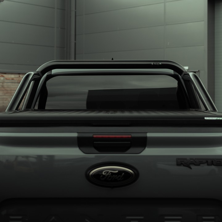 Rollbar Inox, Predator, Culoare Negru, Ford Ranger Limited XLT XL Cabină Dublă 2023 - Prezent - EDK.ro