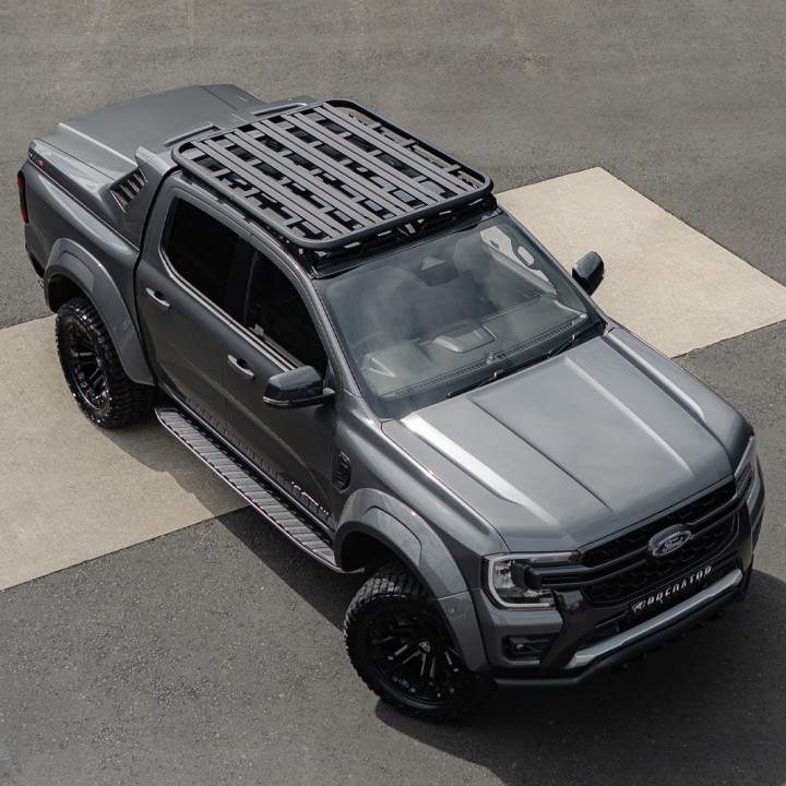 Platform Roof Rack, Predator Outback, Ford Ranger Double Cab 2023 - Present - EDK.ro