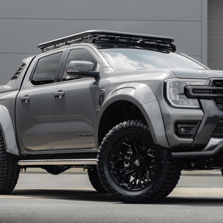 Portbagaj de Plafon tip Platformă, Predator Outback, Ford Ranger Tremor / XL / XLT Cabină Dublă 2023 - Prezent - EDK.ro