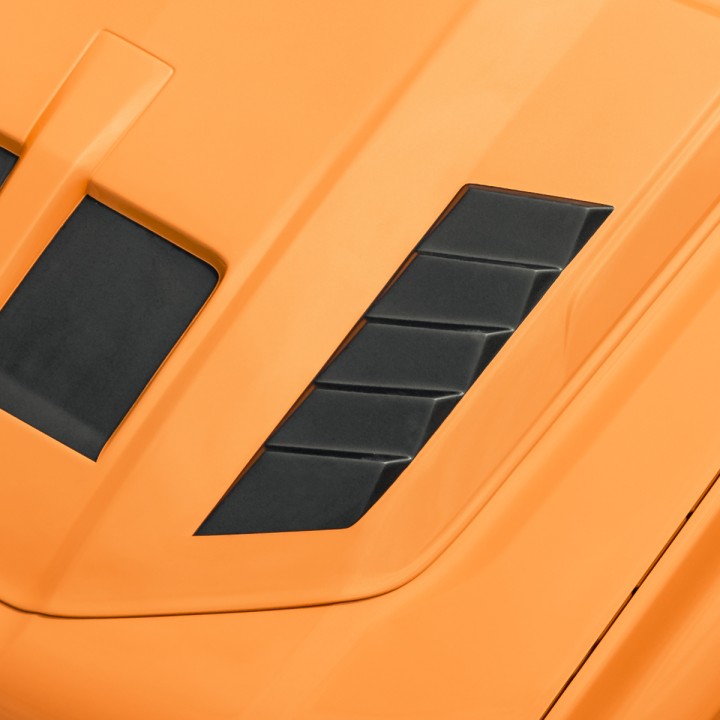 Priză de Aer Capotă, Predator Full-Width cu Orificii, Culoare Culoarea Caroseriei, Ford Ranger Cabină Dublă 2023 - Prezent - EDK
