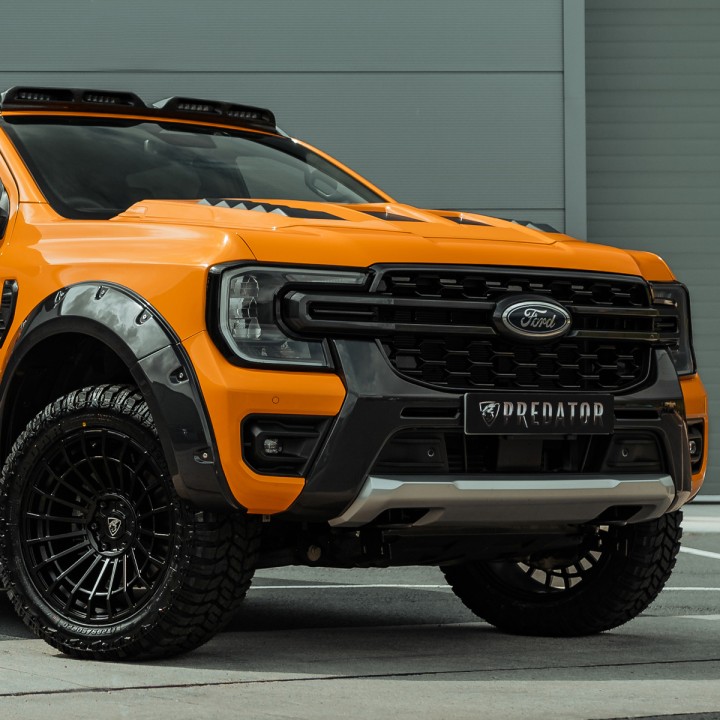 Bonnet Scoop, Predator Full-Width with Vents, Color Colour Coded, Ford Ranger Tremor / Wildtrak / XL / XLT Double Cab 2023 - Present - EDK.ro