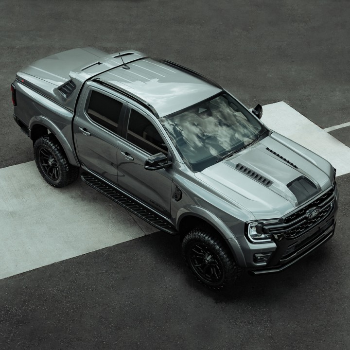 Bonnet Scoop, Predator Narrow with Vents, Color Colour Coded, Ford Ranger Tremor / Wildtrak / XL / XLT Double Cab 2023 - Present - EDK.ro