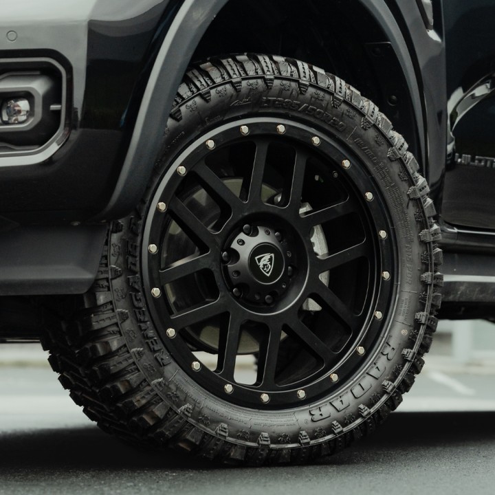 Alloy Wheel, Predator DAKAR, 20", Black - EDK.ro