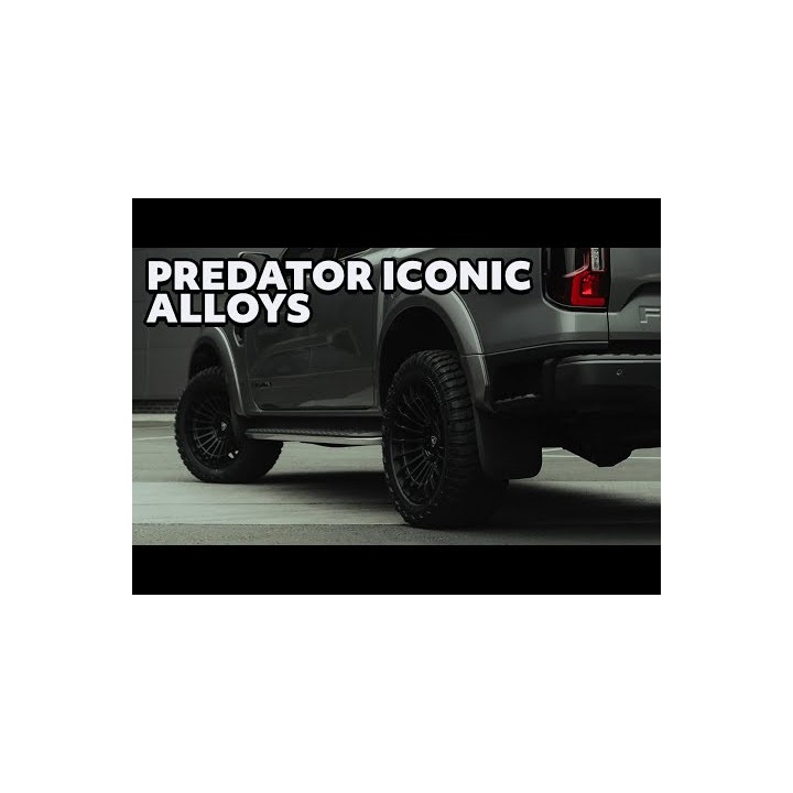 Alloy Wheel, Predator ICONIC, 20", Black - EDK.ro