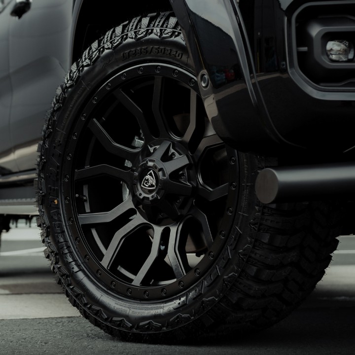 Alloy Wheel, Predator PANTHERA, 20", Black - EDK.ro